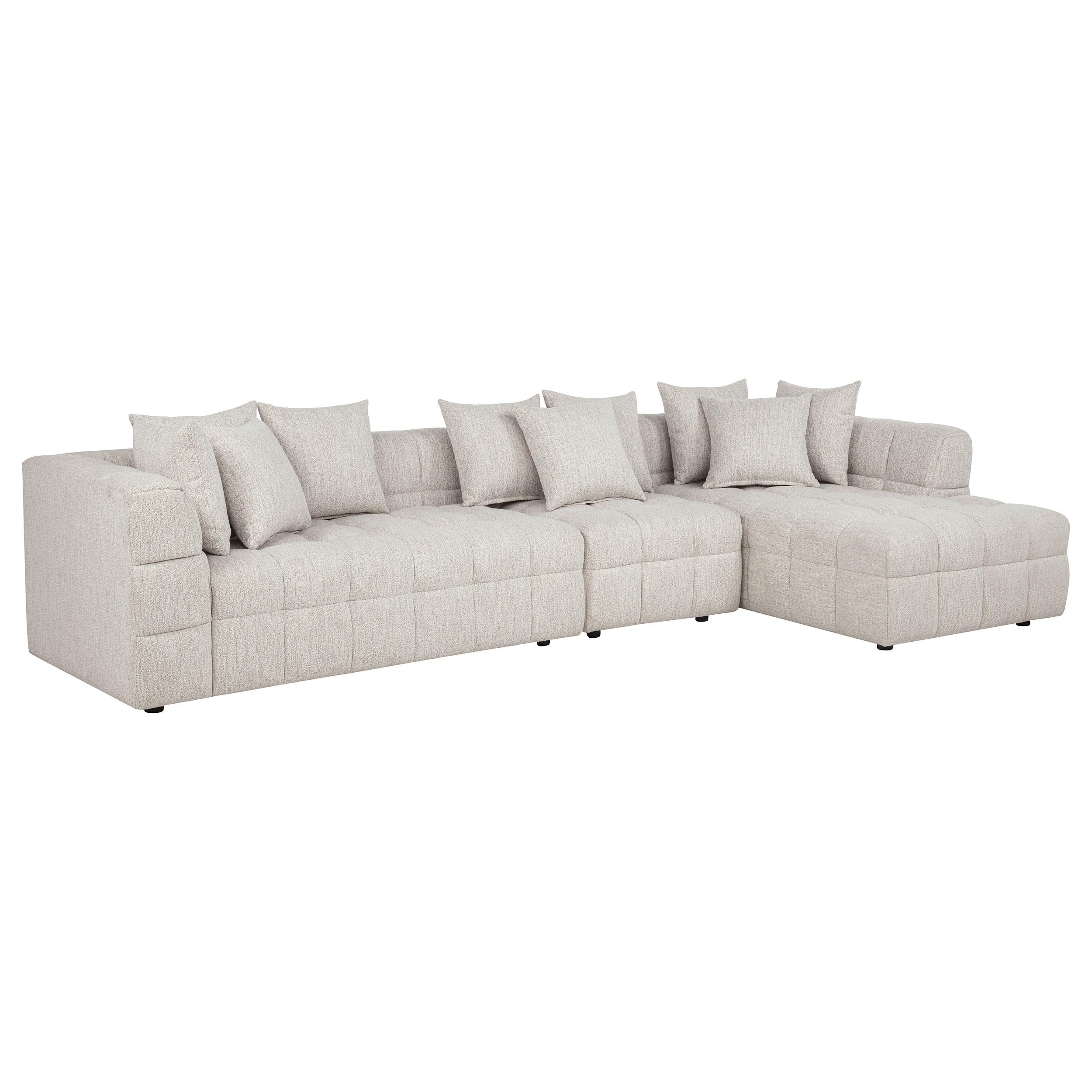 Coaster Furniture Amara 551911-SETA 3-Piece Upholstered Sectional Sofa IMAGE 1